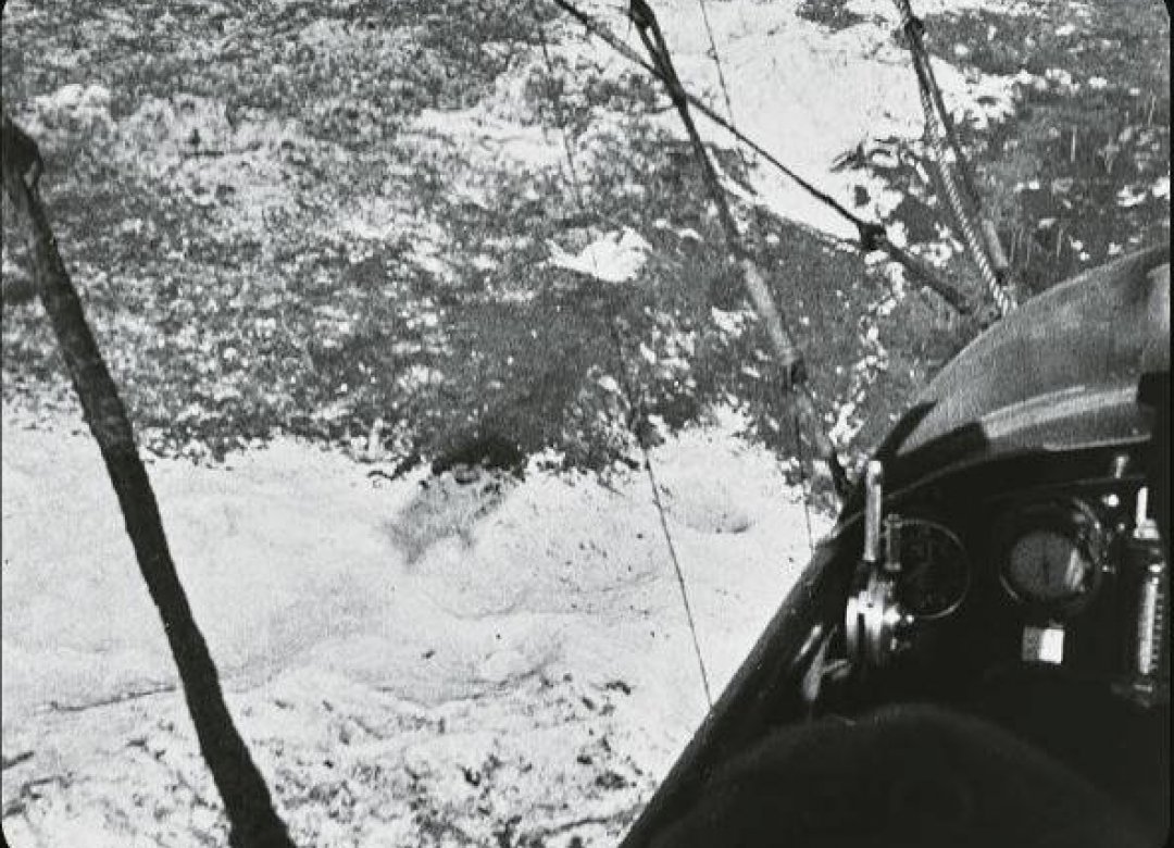 Battlefields seen from an airship